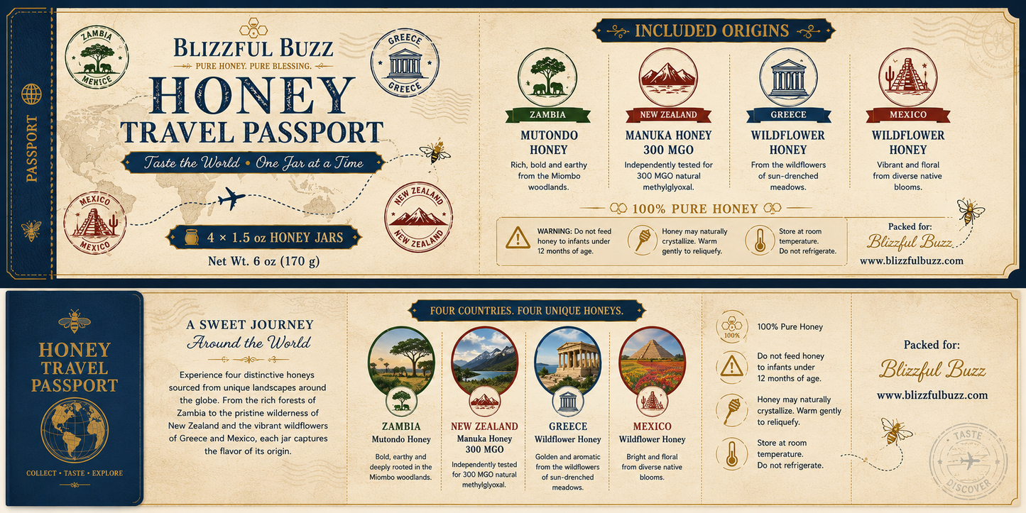 Honey International Travel Passport™