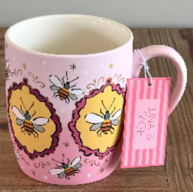 Honey Bee Hive Soft Touch Coffee Tea Mug