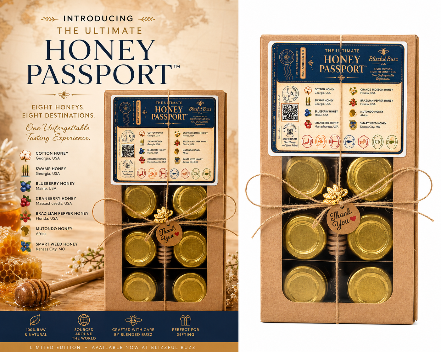 Blizzful Buzz Ultimate Honey Passport