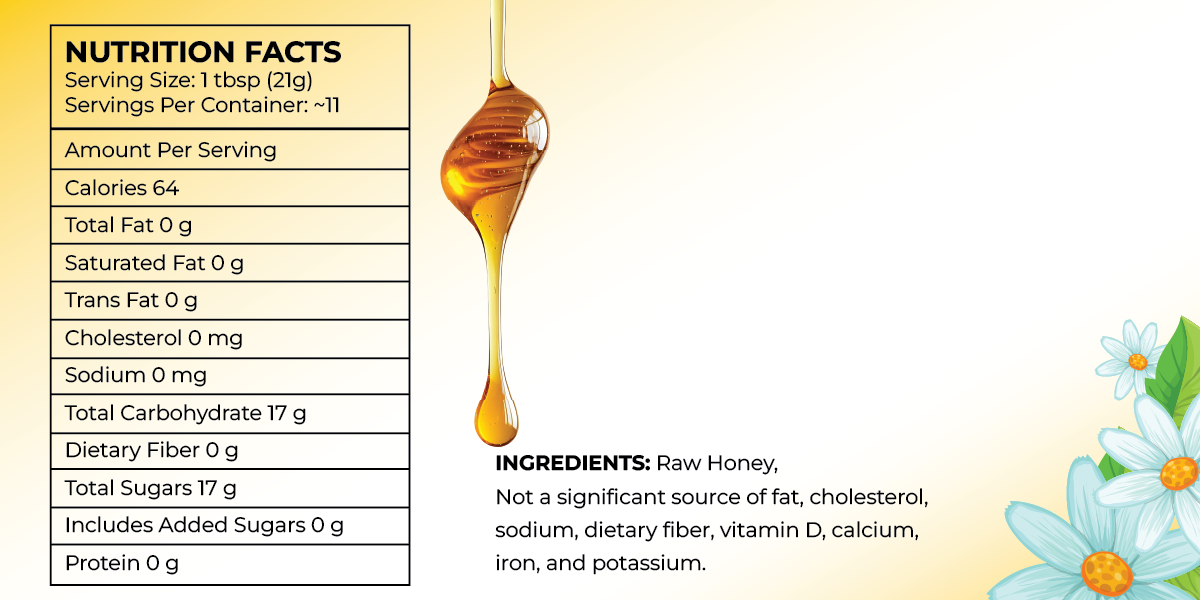 Blizzful Buzz Garlic Infused Honey