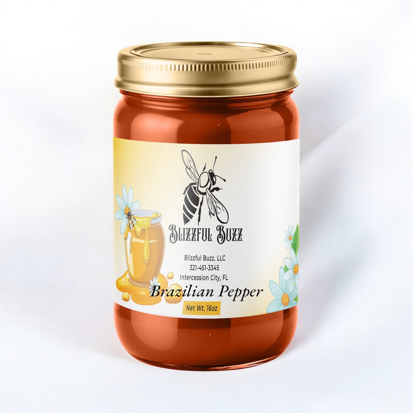 Florida Brazilian Pepper Honey