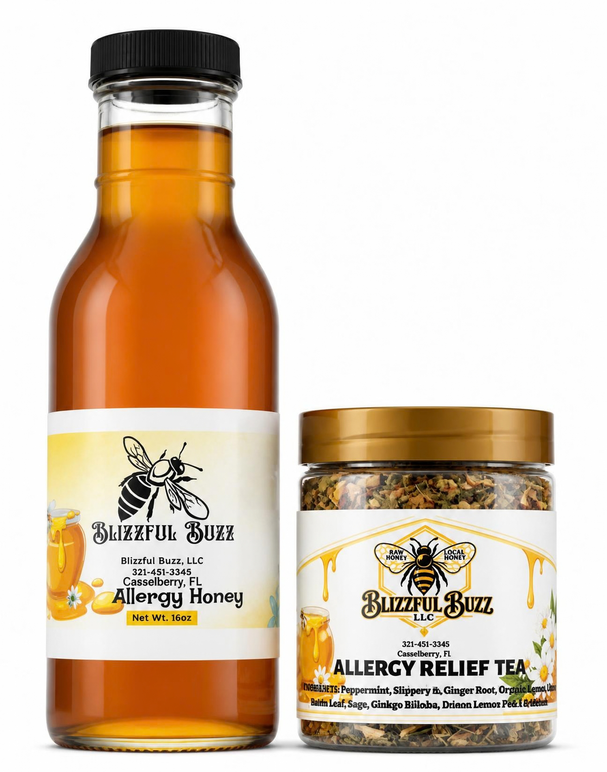Allergy Ease Honey & Tea