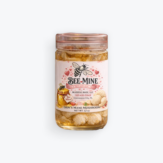 Lions Mane Infused Honey