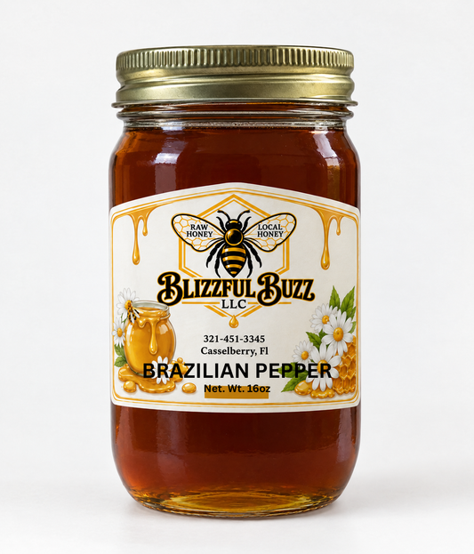 Florida Brazilian Pepper Honey