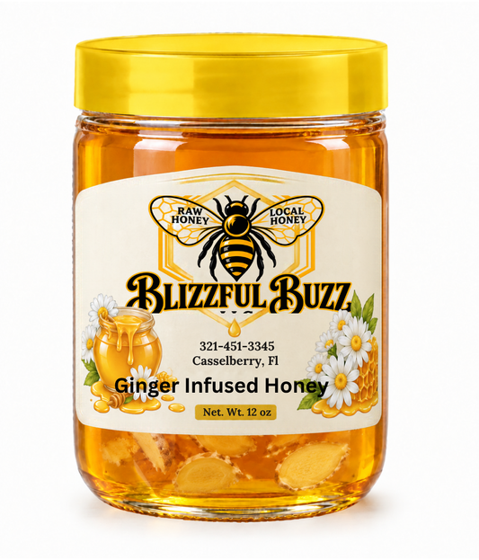Blizzful Buzz Ginger-infused Honey
