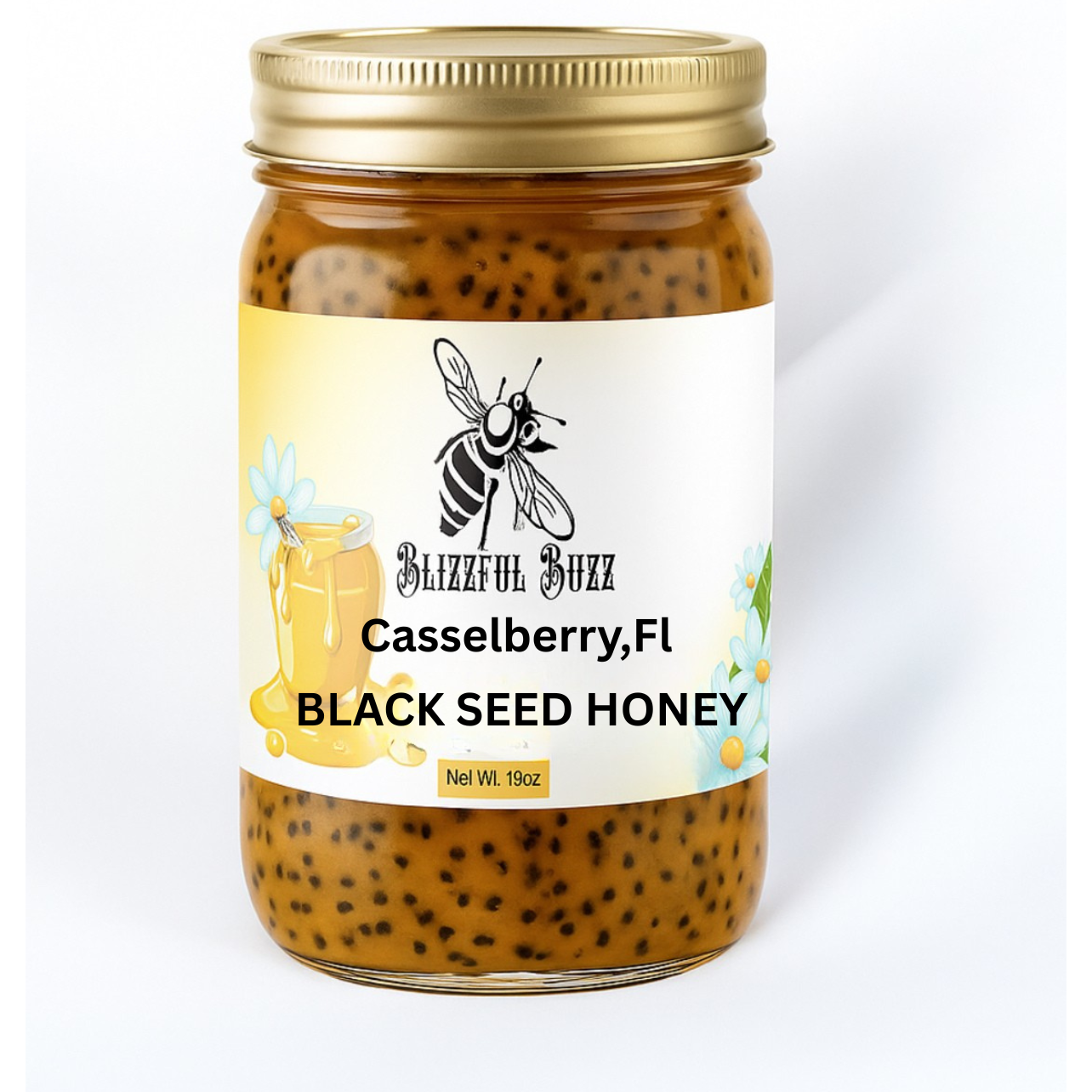 Black Seed Honey- whole seeds
