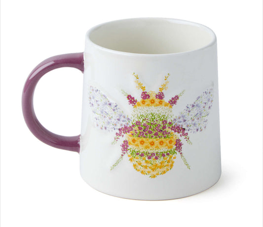16oz Yellow Queen Bee Ceramic Mug