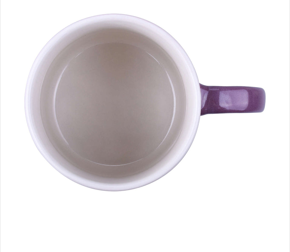 16oz Yellow Queen Bee Ceramic Mug