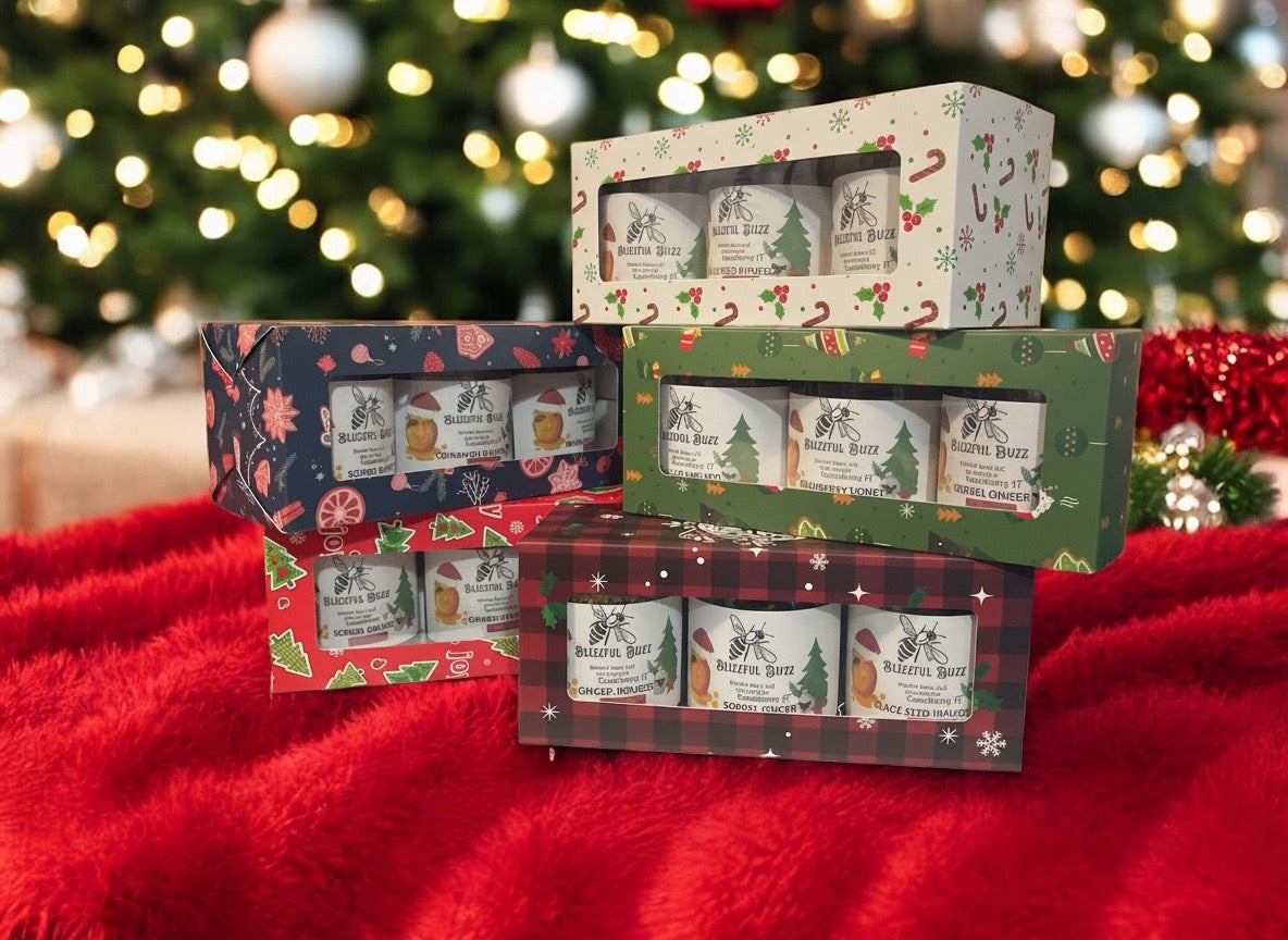 Blizzful Buzz Honey – Christmas 3-Pack Gift Bundles