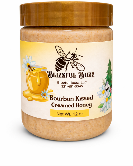 Bourbon Kissed Creamed Honey