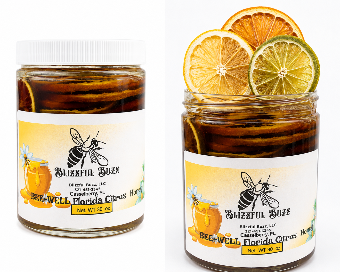 BeeWell Florida Citrus Honey – Allergy Friendly!