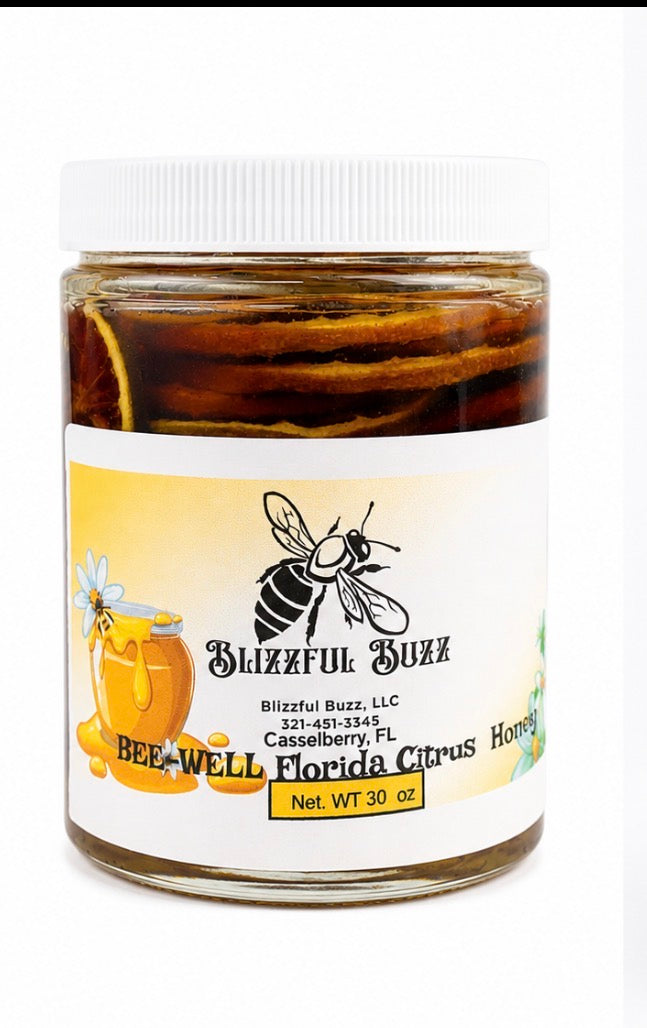 BeeWell Florida Citrus Honey – Allergy Friendly!