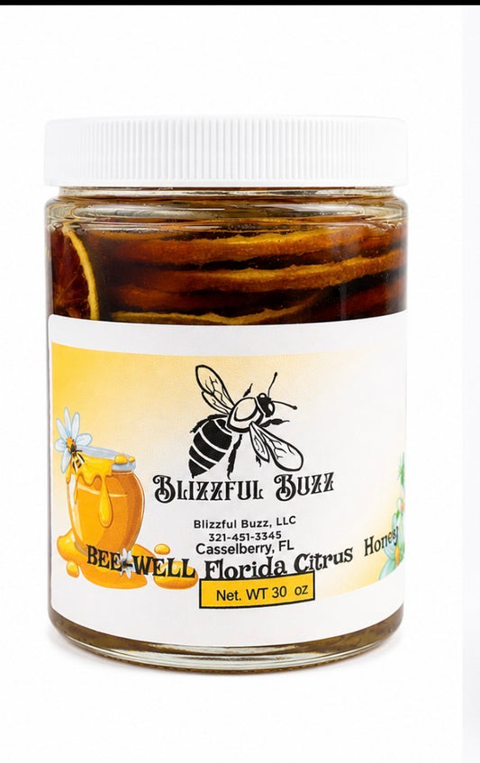 BeeWell Florida Citrus Honey – Allergy Friendly!