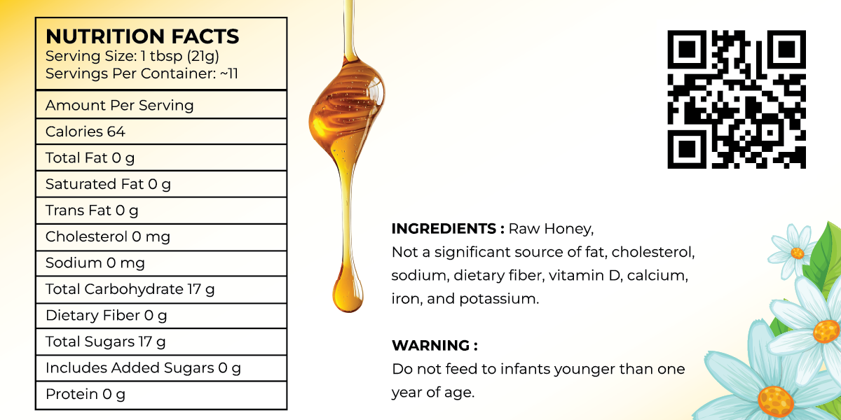 Florida Wildflower FILTERED Honey