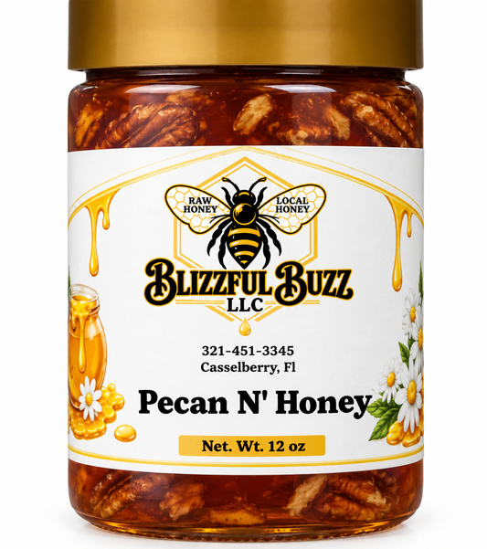 Blizzful Buzz Pecans N' Honey