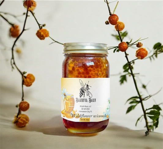 Florida Wildflower Honey with Comb