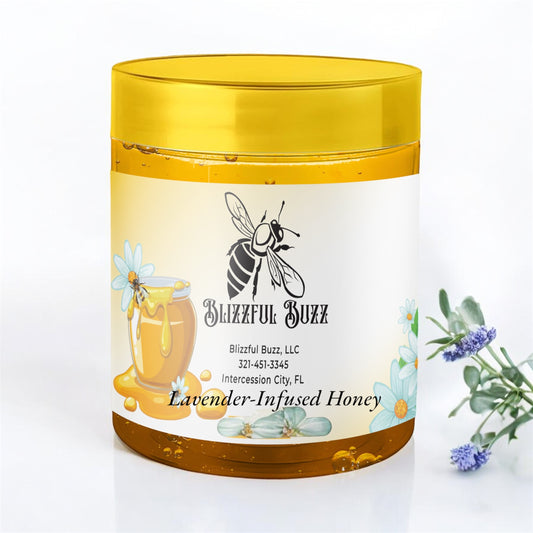 Blizzful Buzz Lavender-Infused Honey