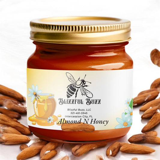 Blizzful Buzz Almond Infused Honey
