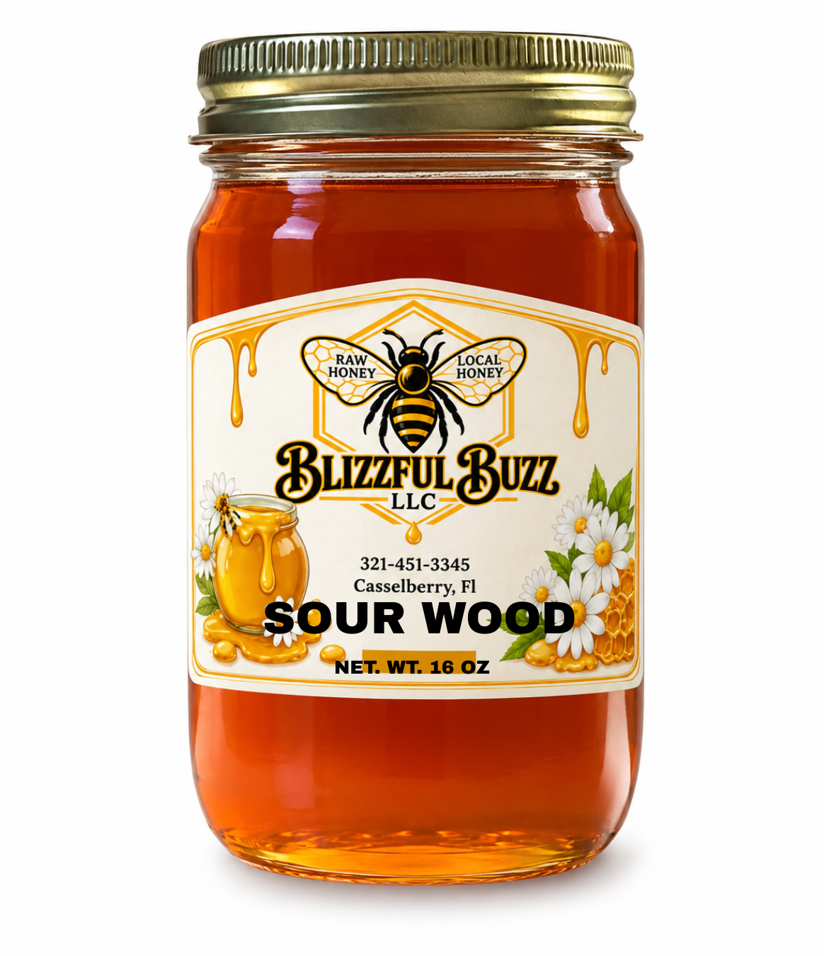 Georgia Sourwood Honey | Premium Appalachian Floral Honey