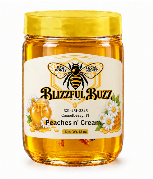 Blizzful Buzz Peaches N' Cream